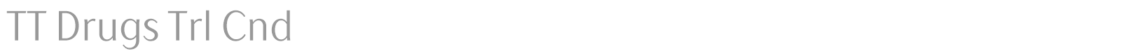 TT Drugs font preview